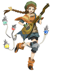 Log Horizon Isuzu with instrument