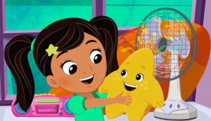 Nina with star