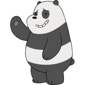 Panda Bear waving