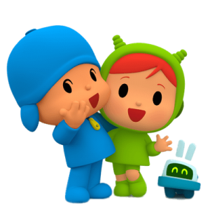 Pocoyo and friend Nina