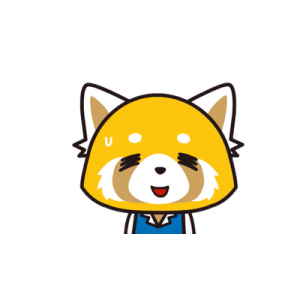 Retsuko smiling