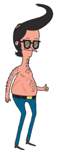 Sanjay and Craig character Remington Tufflips thumb up