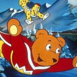SuperTed and Spotty flying