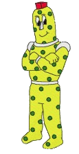 SuperTed character Spotty the alien