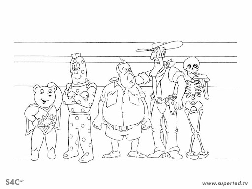 SuperTed characters
