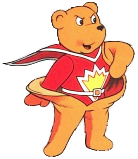 SuperTed revealing suit
