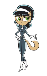 TUFF character Kitty Katswell the agent