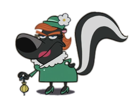 TUFF character Skunk