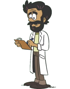 The Casagrandes character Dr. Santiago