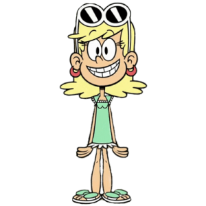 The Loud House Leni Loud with sunglasses