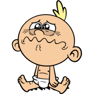 The Loud House Lily about to cry