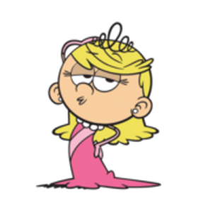 The Loud House Lola in pink dress