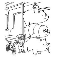 Featured image of post We Bare Bears Coloring Sheets The bears have turned their cave into a hot chocolate caf
