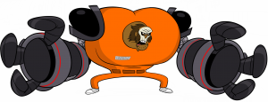 Atomic Puppet character Professor Tite Gripp