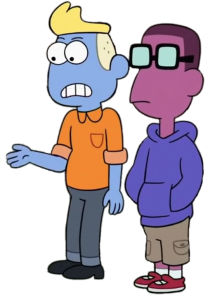 Big City Greens characters Alexander and Terry