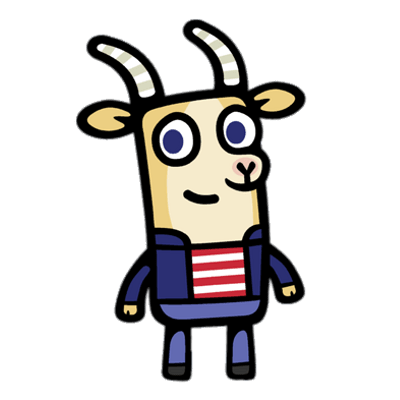 Boj character Gavin Bleat the goat