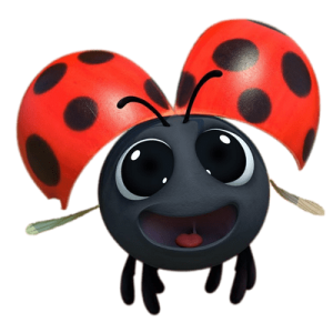 Cam Leon Lady the ladybug