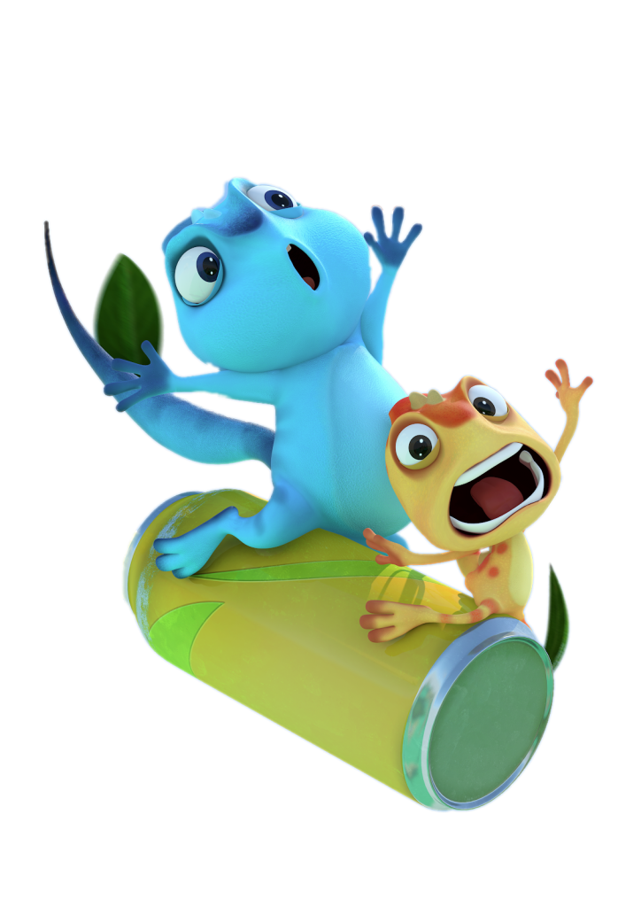 Cam & Leon flying on can