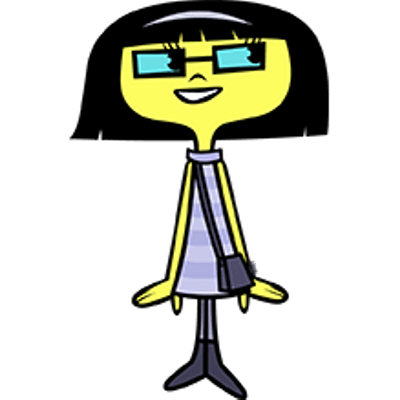 Cha-Ching character Prudence front view