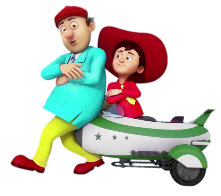 Check out this transparent Chacha and Bhatija on sidecar PNG image