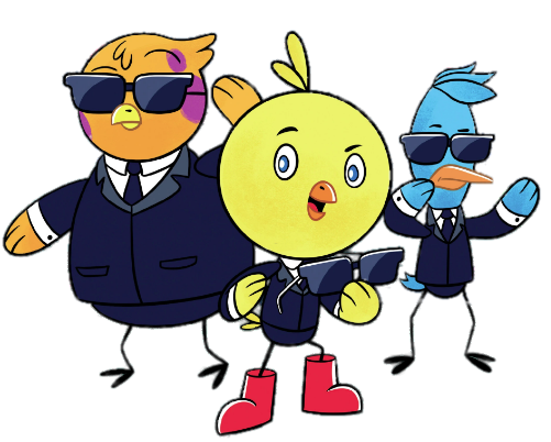 Chirp and friends secret agents
