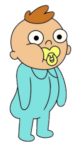 Clarence character Baby brother