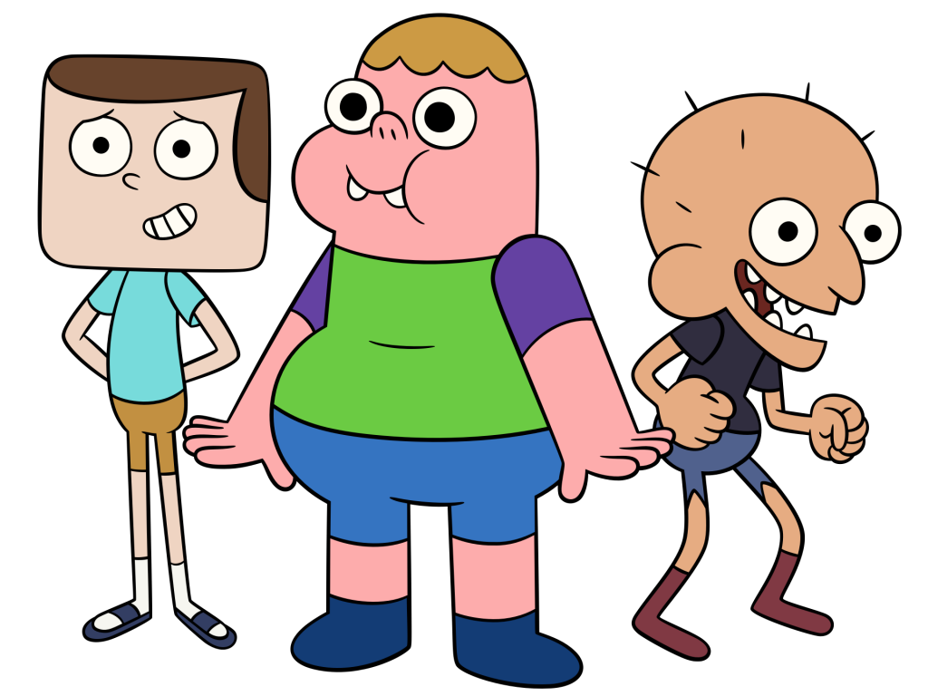 Clarence trio of characters