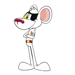Danger Mouse arms crossed