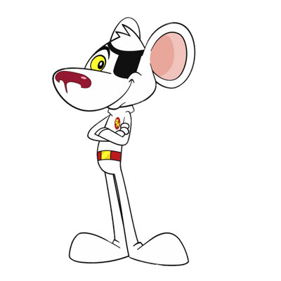 Danger Mouse arms crossed