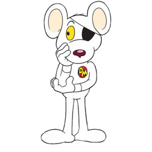 Danger Mouse thinking