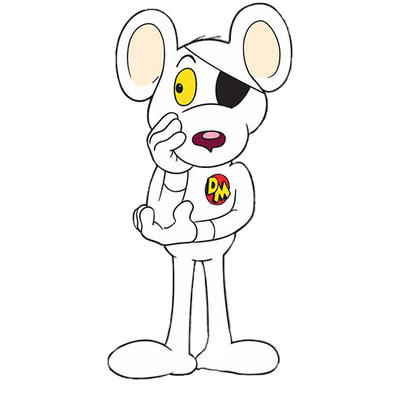 Danger Mouse thinking