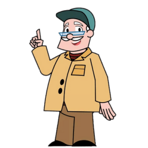 Fishtronaut character Dr Green