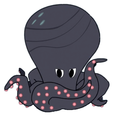 Fishtronaut character Ollie the Octopus