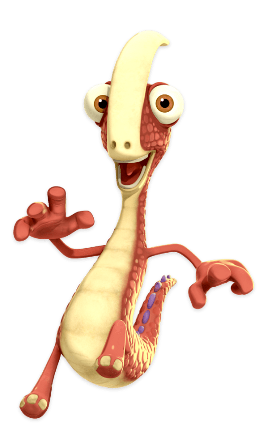 Gigantosaurus character Rocky