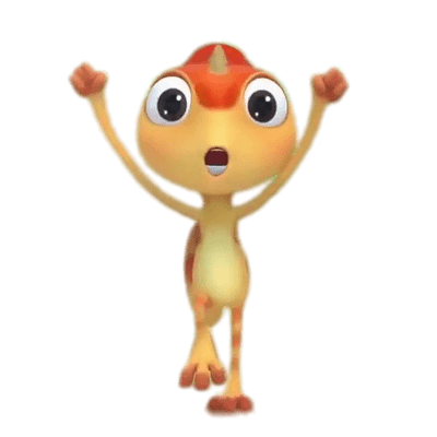 Leon arms up