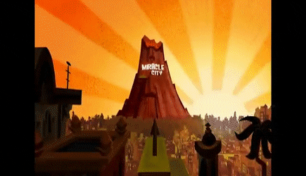 Miracle City Volcano animated GIF