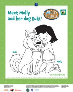 Molly and her dog Suki