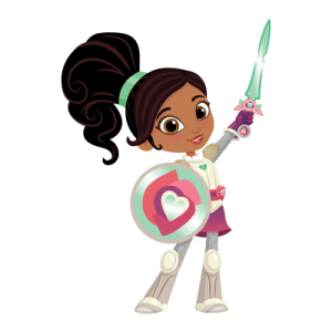 Nella the Princess Knight with sword