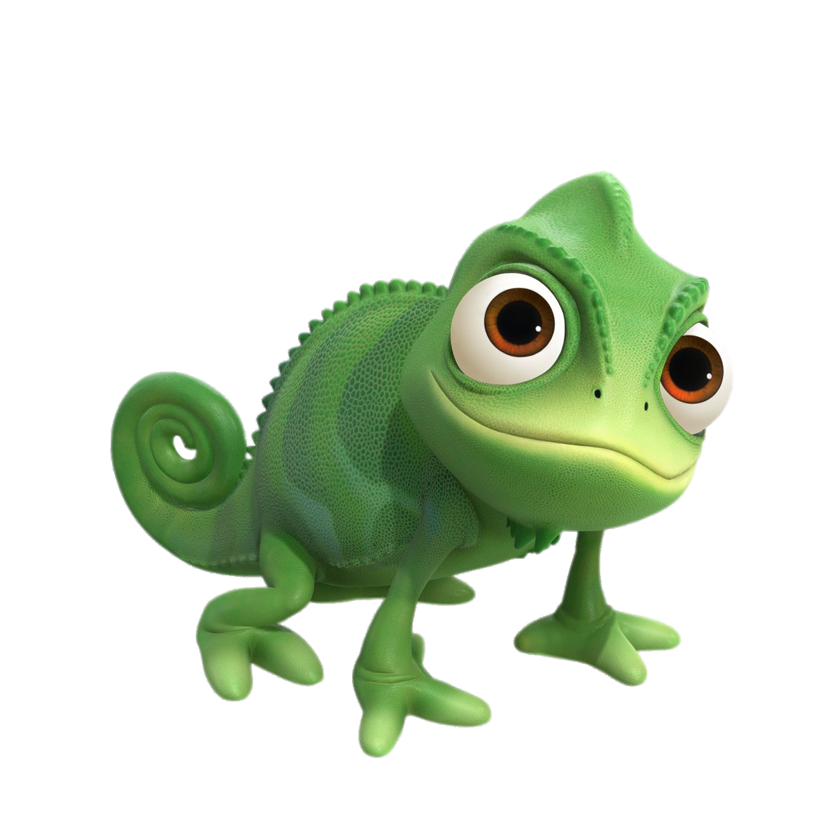 Check out this transparent Pascal the chameleon PNG image