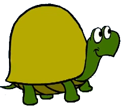 Peep character Newton the turtle