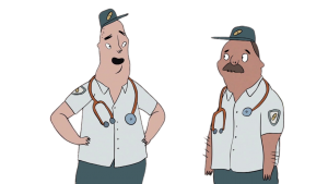 Pickle and Peanut Characters The Medics