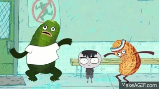 Pickle and Peanut dance