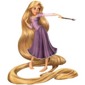 Rapunzel painting