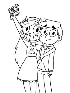Star Butterfly and Marco