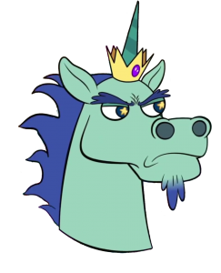Star vs Evil King Pony Head
