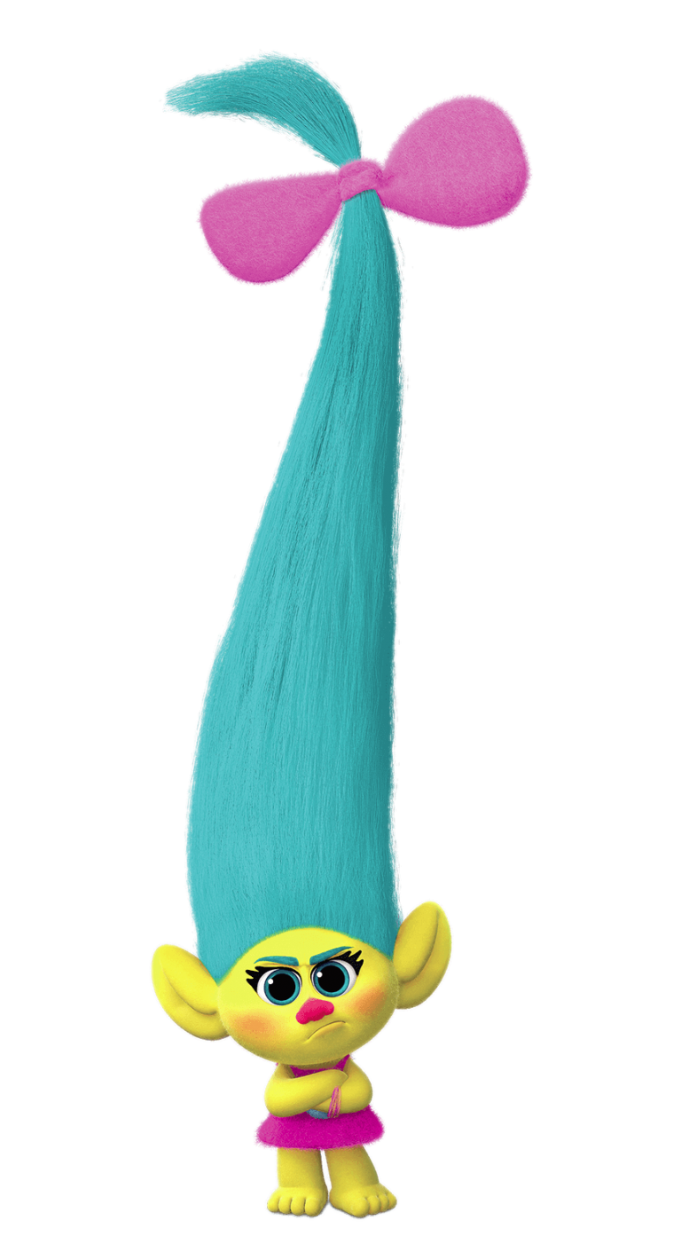 Check out this transparent Trolls character Smidge PNG image
