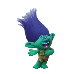 Trolls happy Branch singing