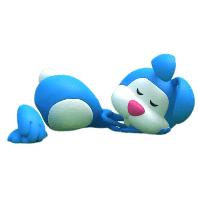 Uki character sleeping Rabbit