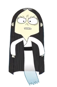 Wishfart Character Angry Akiko