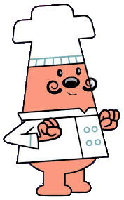 Wubbzy character Chef Fritz